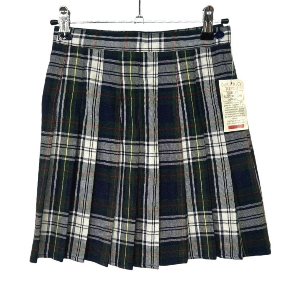 VTG Fox Hollow Plaid Pleated Skirt 10 Academia Preppy‎ Schoolgirl 90s Heritage